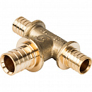 Тройник переходной 20x16x20 для труб из сшитого полиэтилена аксиальный STOUT с доставкой в NAME